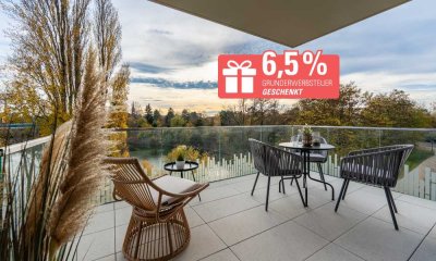 OPEN HOUSE am 01.03.26 / 14-16 Uhr! 4-Zimmer-Wohnung mit 2 Bädern, Balkon & unverbaubaren Seeblick