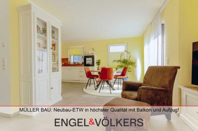 MÜLLER BAU: Neubau-ETW in höchster Qualität mit Balkon und Aufzug!