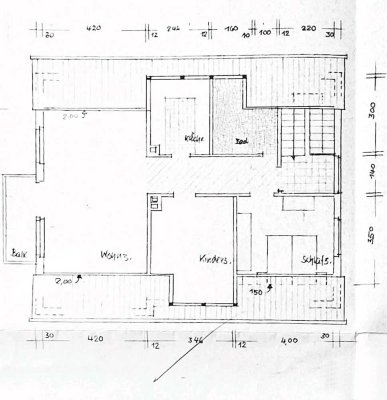 800 € - 77 m² - 3.0 Zi.