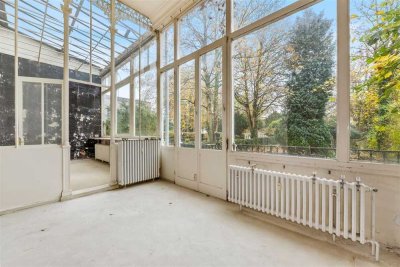 Traumhafte Gartenwohnung über zwei Ebenen