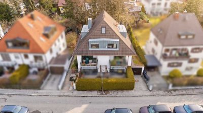 Sonnige Wohnung mit Balkon & TG-Stellplatz in ruhigem München-Hadern
