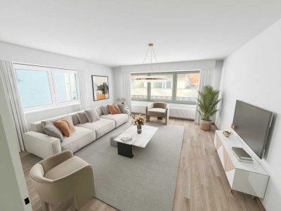 Sanierte 3-Zimmer Wohnung mit Balkon