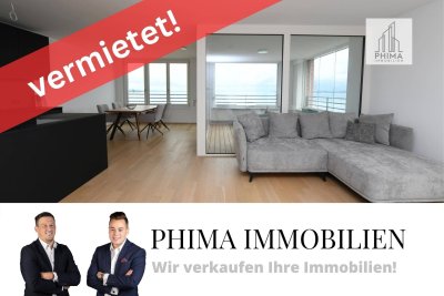 Neuwertige 3-Zimmer Wohnung mit atemberaubender Seesicht