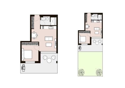 NEUE Planung! Exklusive 2-Zimmer-Neubauwohnung mit Garten