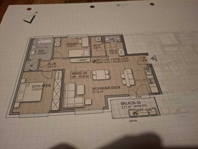 Moderne 3-Zimmer Wohnung mit Balkon in Aachen-Brand