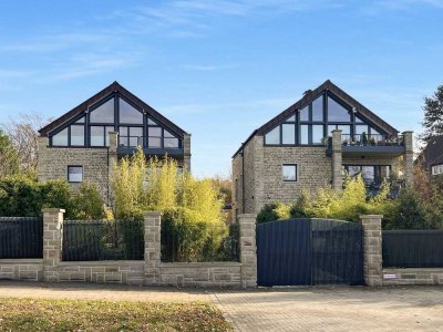 Luxuriöse 3-Zi.-Wohnung mit eigenem Garten, Balkon und Tiefgarage in Essen-Bredeney
