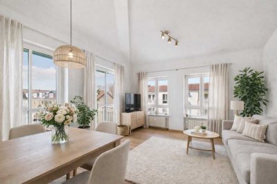 SITULI: Toll geschnittene 3,5-Zimmer-Maisonette in Untermenzing