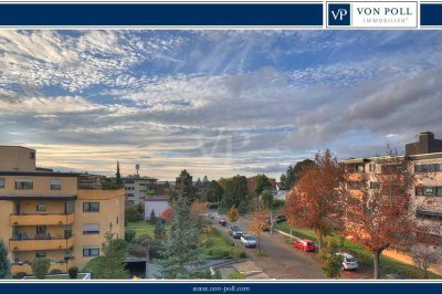 Bestlage in Heilbronn Ost: 
Gut geschnittene 90 m² Wohnung, zwei Balkone mit Ausblick und TG