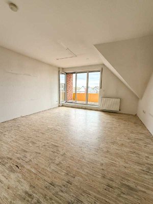 Wohnen über den Dächern von Beeskow - großzügige DG-Wohnung für kleine Familie