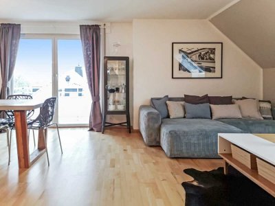 Exklusive, lichtdurchflutete 3-Zimmer-Wohnung – Vollmöbliert im begehrten Stuttgart-Degerloch