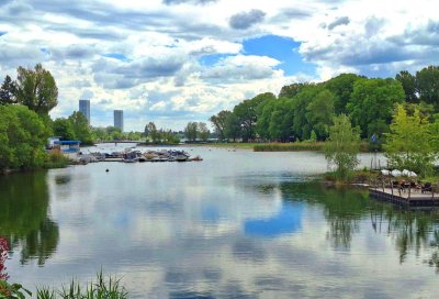 helle, adaptierungsbedürftige 3 Zimmer Wohnung an der Oberen Alten Donau