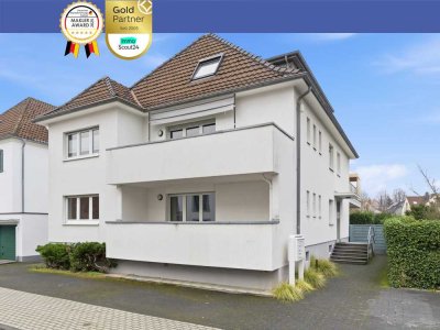 Modernisierte 2,5-Zimmer-Erdgeschosswohnung mit Balkon in ruhiger Lage von Leverkusen-Opladen