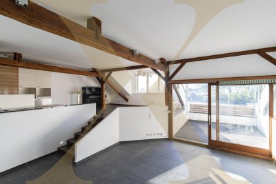 Exklusive Dachgeschoßwohnung mit einzigartigem Donaublick ab sofort in Ottensheim zu vermieten!