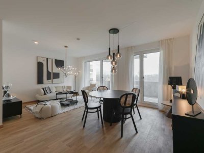 Wohnen mit Rheinblick - 4-Zimmer-Wohnung mit Balkon