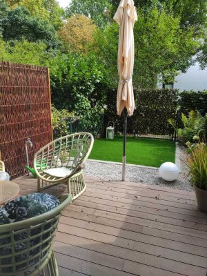 Renovierte 2-Zimmer Wohnung mit Garten, Tiefgarage und Einbauküche in Augsburg-Innenstadt