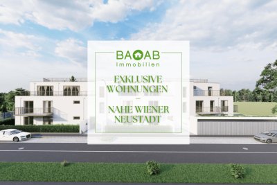 Bezugsfertige Eigentumswohnungen im Grünen nahe Wiener Neustadt – 2 bis 4 Zimmer