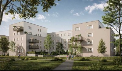 Moderne 1,5-Zimmer Neubauwohnung mit Balkon und Aufzug in Köln-Weidenpesch
