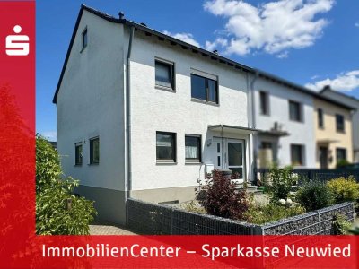Charmantes Reihenendhaus mit Garten und Garagen in Neuwied