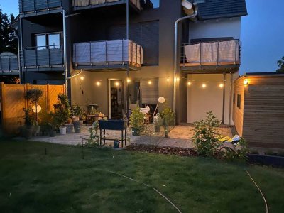 Maisonette mit Privatgarten, 4 ZK2BT mit Garage, EG/UG, Bj.2020 mit Wärmepumpe