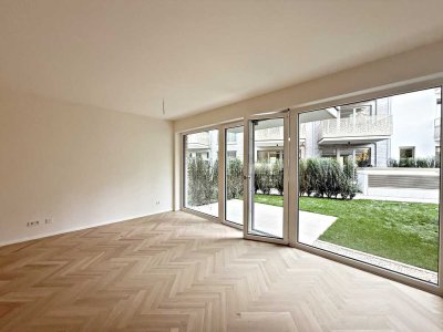Erstbezug: Hochwertiges Apartment mit Garten in beliebter Lage von Oberkassel