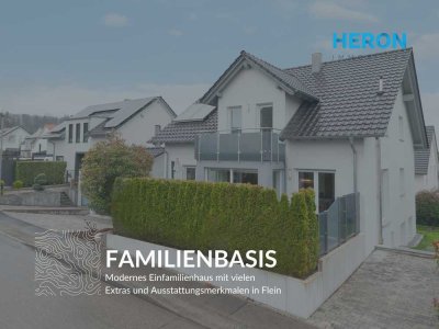 FAMILIENBASIS - Modernes Einfamilienhaus mit vielen Extras und Ausstattungsmerkmalen in Flein