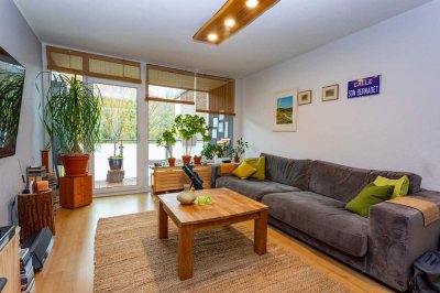 Leverkusen-Steinbüchel:
modernisierte 4-Zimmer-Wohnung mit Blick ins Grüne