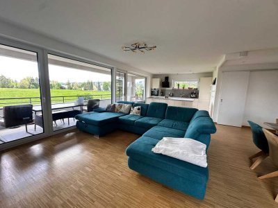 3-Zi.-Wohnung mit Balkon, unverbauter Bergblick