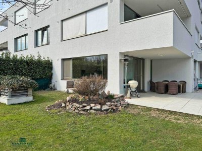 Moderne 3-Zimmer-Wohnung mit XL-Garten
