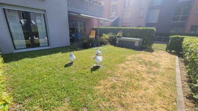 Barrierearme Wohnung mit Terrasse in Stadtparknähe