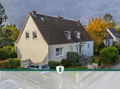 Doppelhaushälfte auf Erbpachtgrundstück mit Garten, Terrasse, Keller in Lübeck-St. Jürgen