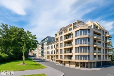 NEU | Exklusive Aktion – Küche inklusive | Jetzt sichern! "DONAU PERLE"- TERRASSENWOHNUNG MIT GARTEN IN TOPLAGE!