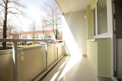 3-Raumwohnung im Erdgeschoss mit Balkon