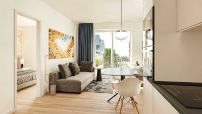 Perfektion in bester Wohnlage: 3 Zimmer mit Südbalkon und 2 Bädern nahe Stadtwald in Köln-West.