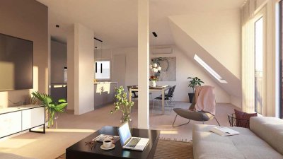 60 qm renovierte Dachgeschosswohnung in Witten Rüdinghausen