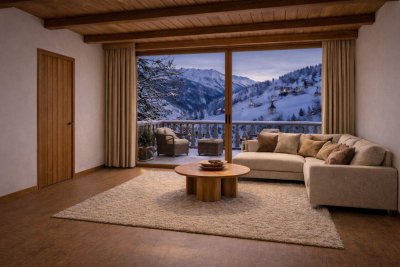 Panorama-Wohnung mit 2 Schlafzimmern, zwei Balkonen &amp; Loggia – exklusives Wohnen an der Planai