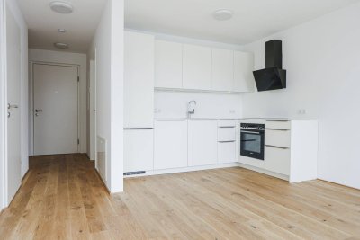 3-Zimmer-Wohnung mit riesiger Dachterrasse im Zentrum von Hard - Erstbezug!
