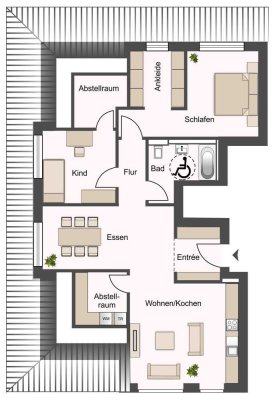 Neubau Penthouse in gesuchter Lage