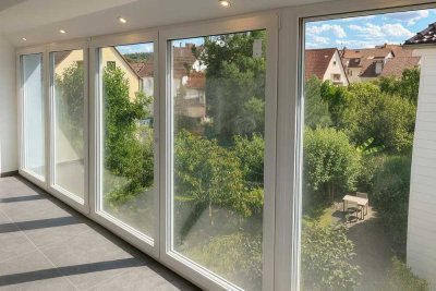 Exklusive 3,5-Zimmer-Wohnung in Schwaikheim - Smarthome, PV, Wärmepumpe, Luxusbad & 2 Balkone