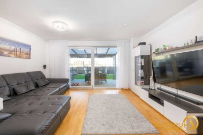 Neuwertige Doppelhaushälfte in moderner Holzmassivbauweise –KfW-40-Effizienzhaus mit Vollausstattung