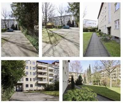 OHNE MAKLER - VERMIETET - HOCHPATERRE, RUHIG IM HINTERHOF