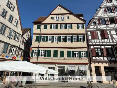 Einmalige Lage in Tübingen - direkt am Marktplatz! 
3 Zimmer - "Rohjuwel" - Wohnung