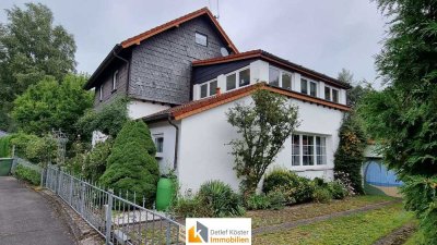 Einfamilienhaus für Gartenliebhaber und Historiker im schönen Hanfbachtal. Provisionsfrei!