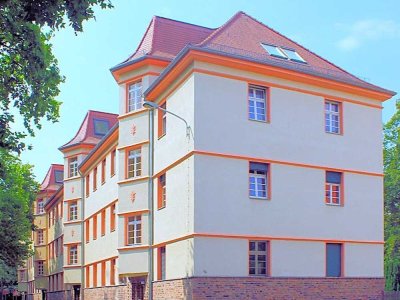 Modernes Wohnen an Parkbogen Ost und Rietzschkeaue + West Balkon + Garten + Mediterranes Fenster Bad