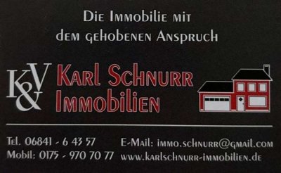 renovierte und gepflegte Wohnung 2 ZKB  in zentraler Lage in Homburg-Erbach