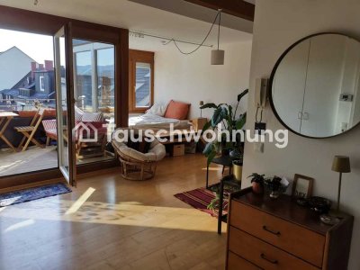 Tauschwohnung: Zentrale, sonnige, Traumwohnung mit Blick ins Grüne