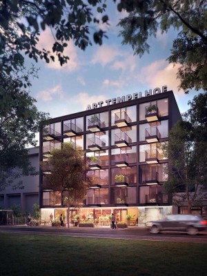 MODERNES UND URBANES WOHNEN IM 5. STOCK
