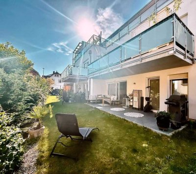 Moderne 3-Zimmer-Wohnung (106 m²) mit großer Terrasse & Garten in Kehl-Sundheim – Baujahr 2020