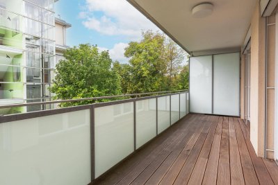 Gut aufgeteilte 2-Zimmer-Wohnung inkl. TG-Parkplatz in ruhiger Lage in Graz-Andritz | 52 m² WF | 12 m² Südwest-Balkon