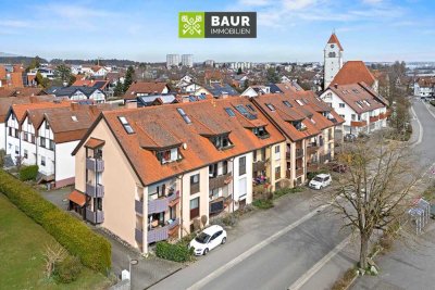 Zentral & Bodenseenah! Vermietete 1- Zimmer- Wohnung mit sonnigem Balkon und Stellplatz