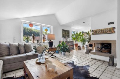 Helle Maisonette-Wohnung mit Balkon, Garage und Blick ins Grüne Ardeytal